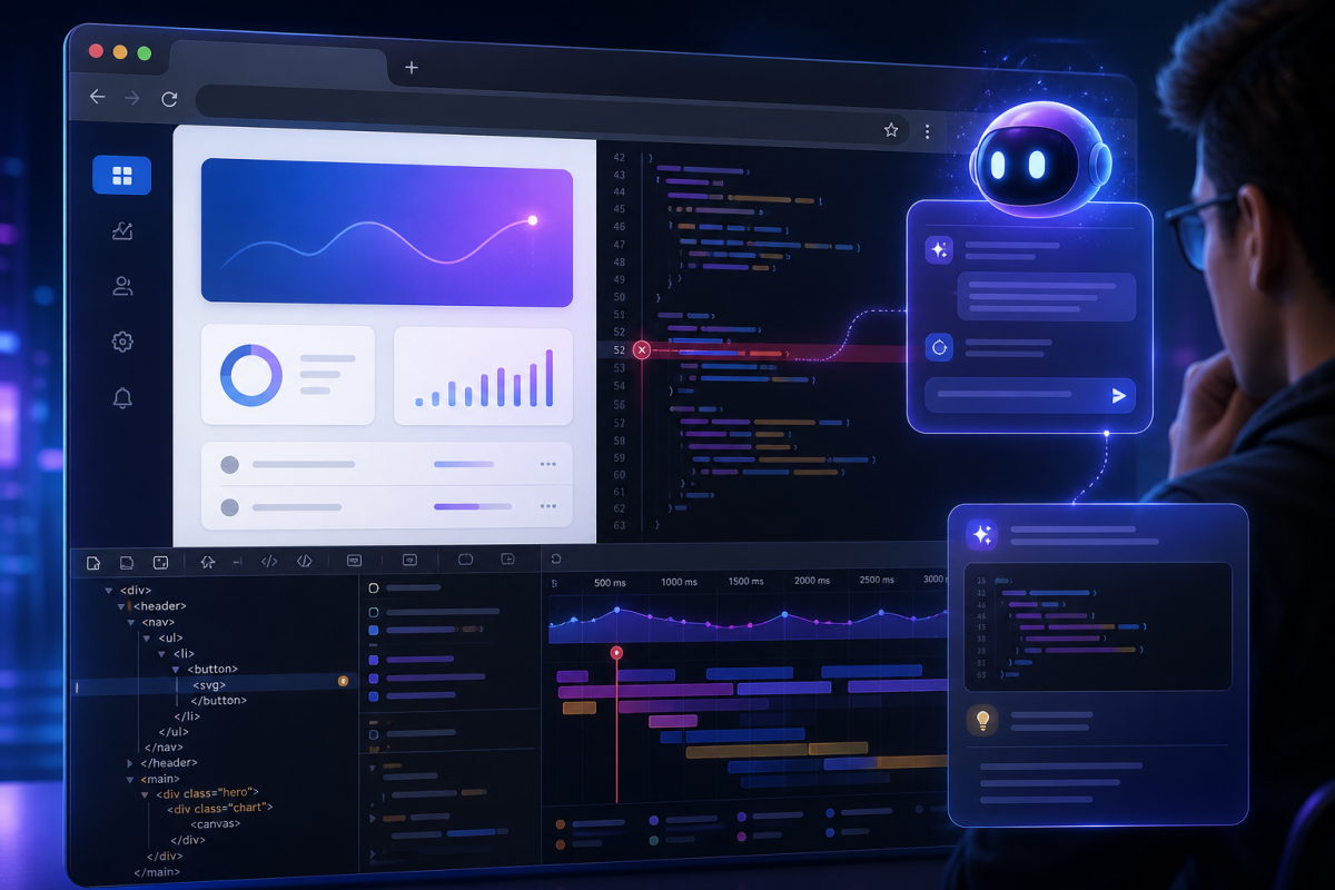 Chrome DevTools מקבלים שכבת AI חדשה — וזה השינוי שבוני אתרים לא יכולים להתעלם ממנו