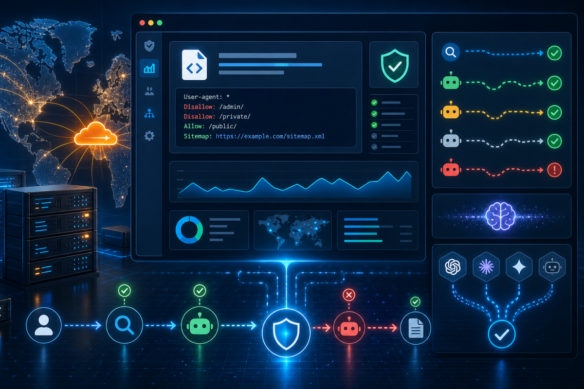 Cloudflare שמה סוף סוף את robots.txt וה-AI bots באותו קו — וזה מה שבוני אתרים חייבים להבין עכשיו
